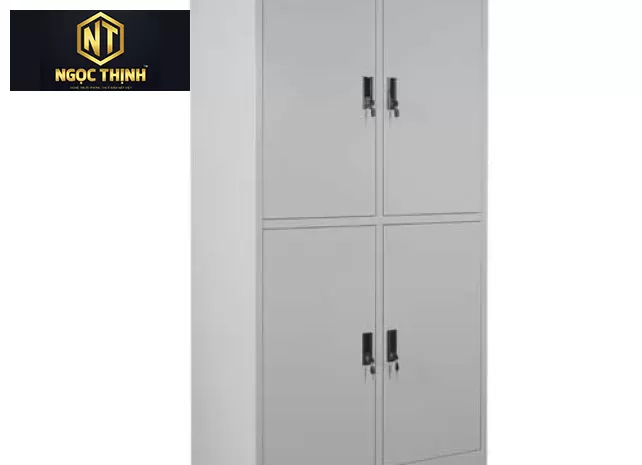 Tủ sắt sơn tĩnh điện gồm 4 khoang TS09K4